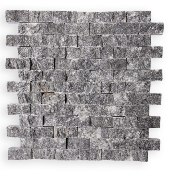 Kameni mozaik na mrežici Sivi 30x30 cm