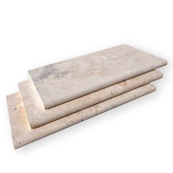 Travertino rubni kamen za bazen 33x61x3 cm